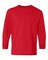 12 Pack Youth Heavy Cotton Long Sleeve T-Shirt 100% Cotton Classic Fit Kids Wear